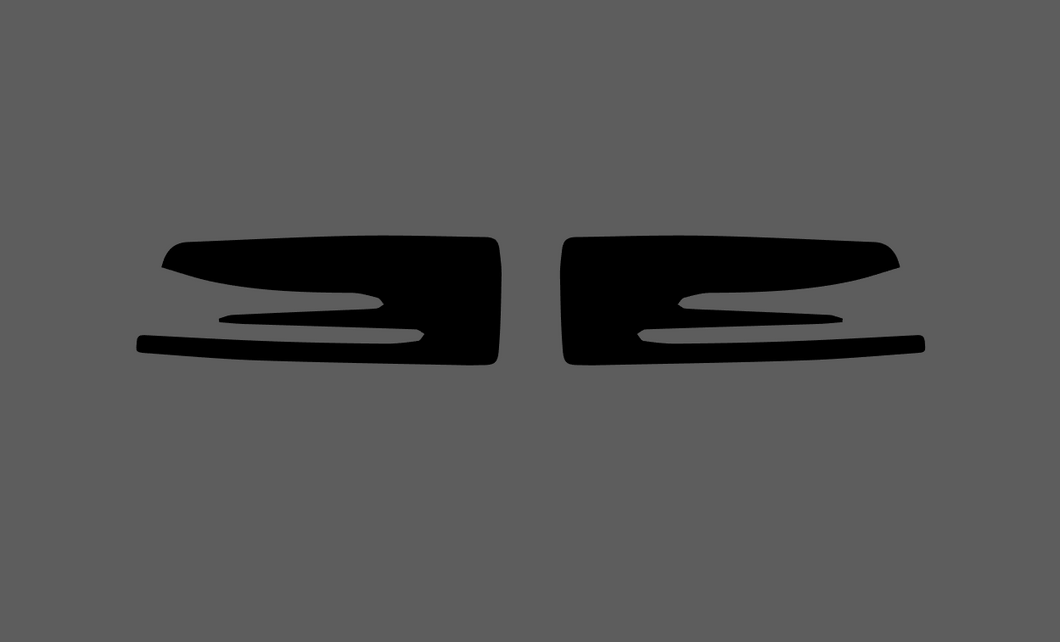 Mercedes-Benz CLA Class (W176) 13-18, Door Mirror Covers CLEAR Paint Protection
