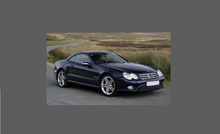 Mercedes-Benz SL Class (R230) Door Mirror Covers CLEAR Paint Protection