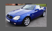 Mercedes-Benz SLK Class (R170) 1996-2004 Headlights CLEAR Stone Protection
