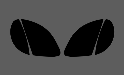 Mercedes-Benz SLK Class (R170) 1996-2004 Headlights CLEAR Stone Protection