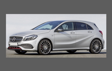 Mercedes-Benz A-Class AMG Sport (W176 Facelift)16-18, Front Bumper CLEAR Paint Protection