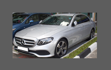 Mercedes-Benz E-Class (Type W213) 2016-2020, Front Bumper CLEAR Paint Protection
