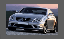 Mercedes-Benz CLS Class (W219) Headlights CLEAR Stone Protection