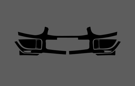 Subaru Impreza RS 2002-2005, Front Bumper CLEAR Paint Protection