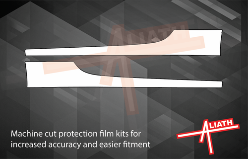 Toyota GT86 2012-2021, Side Sill Skirts CLEAR Paint Protection