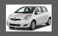 Toyota Yaris 5 Door 2005-2013, Rear QTR / Arch OE Style CLEAR Paint Protection
