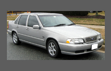Volvo S70 1996-2000, Rear QTR / Wing Arch CLEAR Paint Protection