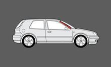 Volkswagen Golf (MK4) 1997-2003 , A-Pillars CLEAR Paint Protection
