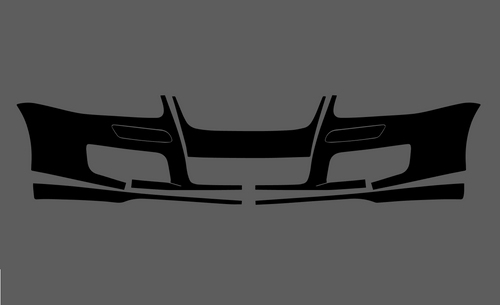 Volkswagen Golf GTI (MK5) 2003-2009, Front Bumper CLEAR Paint Protection