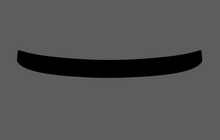 Volkswagen Golf MK6 (Type 5K) 2008-2013, Rear Bumper Upper CARBON Paint Protection