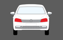 Volkswagen Passat (Type B7) 2010-2015, Headlights CLEAR Stone Protection