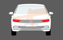 Volkswagen Passat (Type B8) 2015-2020, Headlights CLEAR Stone Protection