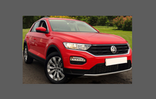 Volkswagen T-Roc 2018-, Rear Bumper Upper CLEAR Scratch Protection