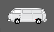 Volkswagen Transporter (Type T25) 1979-1992 , Rear QTR Arch CLEAR Paint Protection CLASSIC