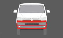 Volkswagen Caravelle (Type T6) 2016-, Front Bumper (1 Piece) CLEAR Paint Protection