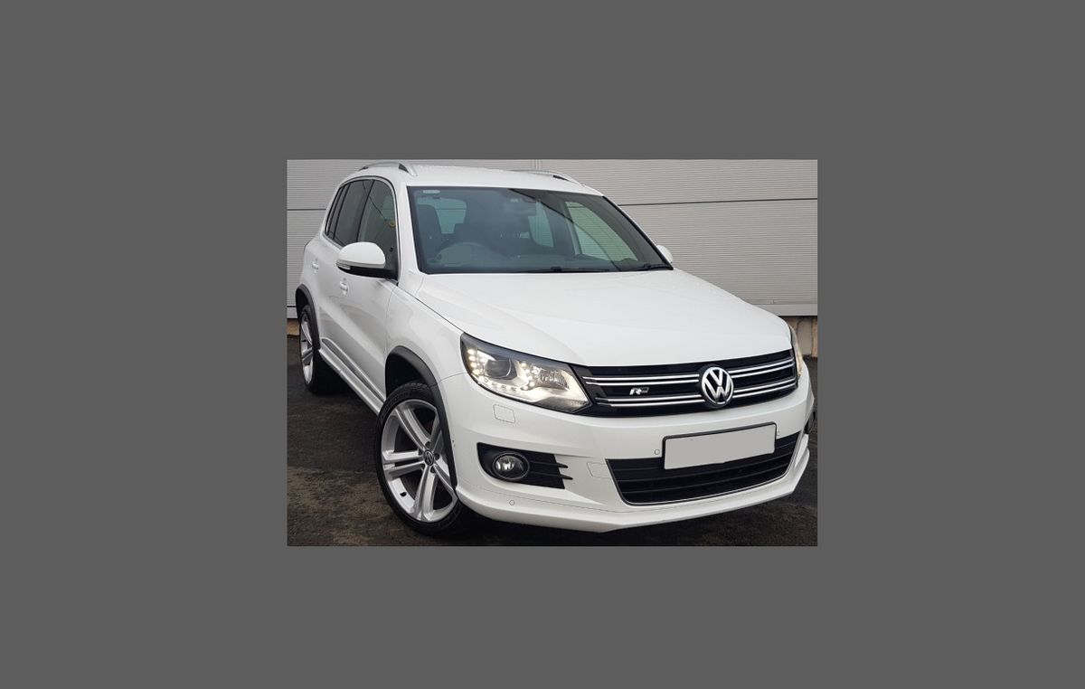 Volkswagen Tiguan R 2012-2016, Front Bumper CLEAR Paint Protection