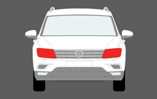 Volkswagen Tiguan 2012-2016, Headlights CLEAR Stone Protection