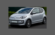 Volkswagen Up 2011-Present, Rear QTR Arch CLEAR Paint Protection