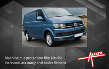 Volkswagen Caravelle / Transporter (T6) 2016-Present , Rear Bumper Upper BLACK Paint Protection